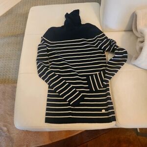 Ralph Lauren Black add white turtleneck Size Large